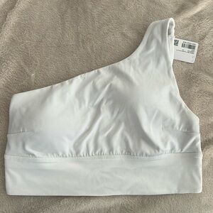 Lululemon Asymmetrical Bra C/D - Size 10, White